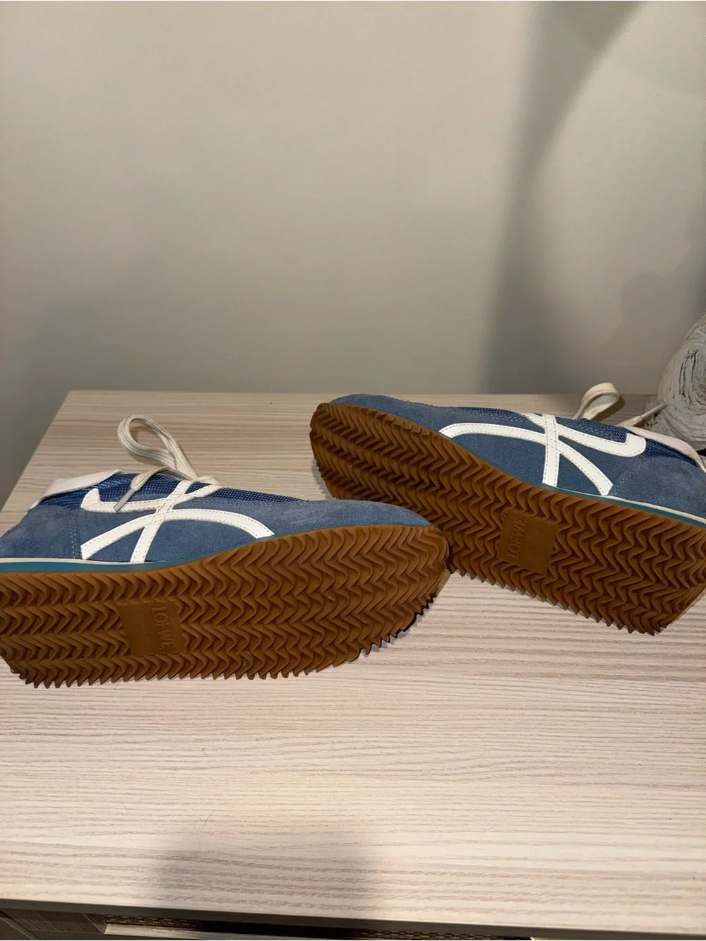 Loewe Sneakers Blue with White Accents size 39
